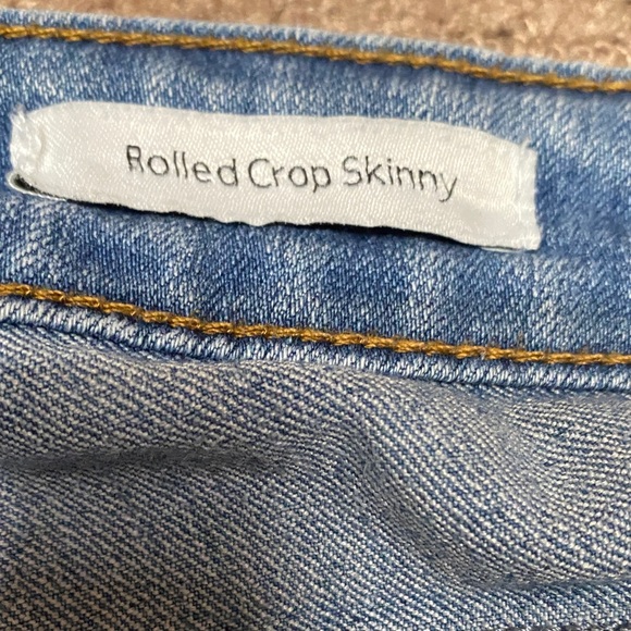 Jessica Simpson Roll Crop Skinny Women's Size 12/31 Jeans Casual - Picture 3 of 12